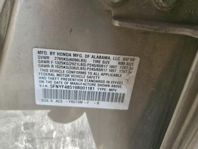 Honda Pilot Exl Image 9