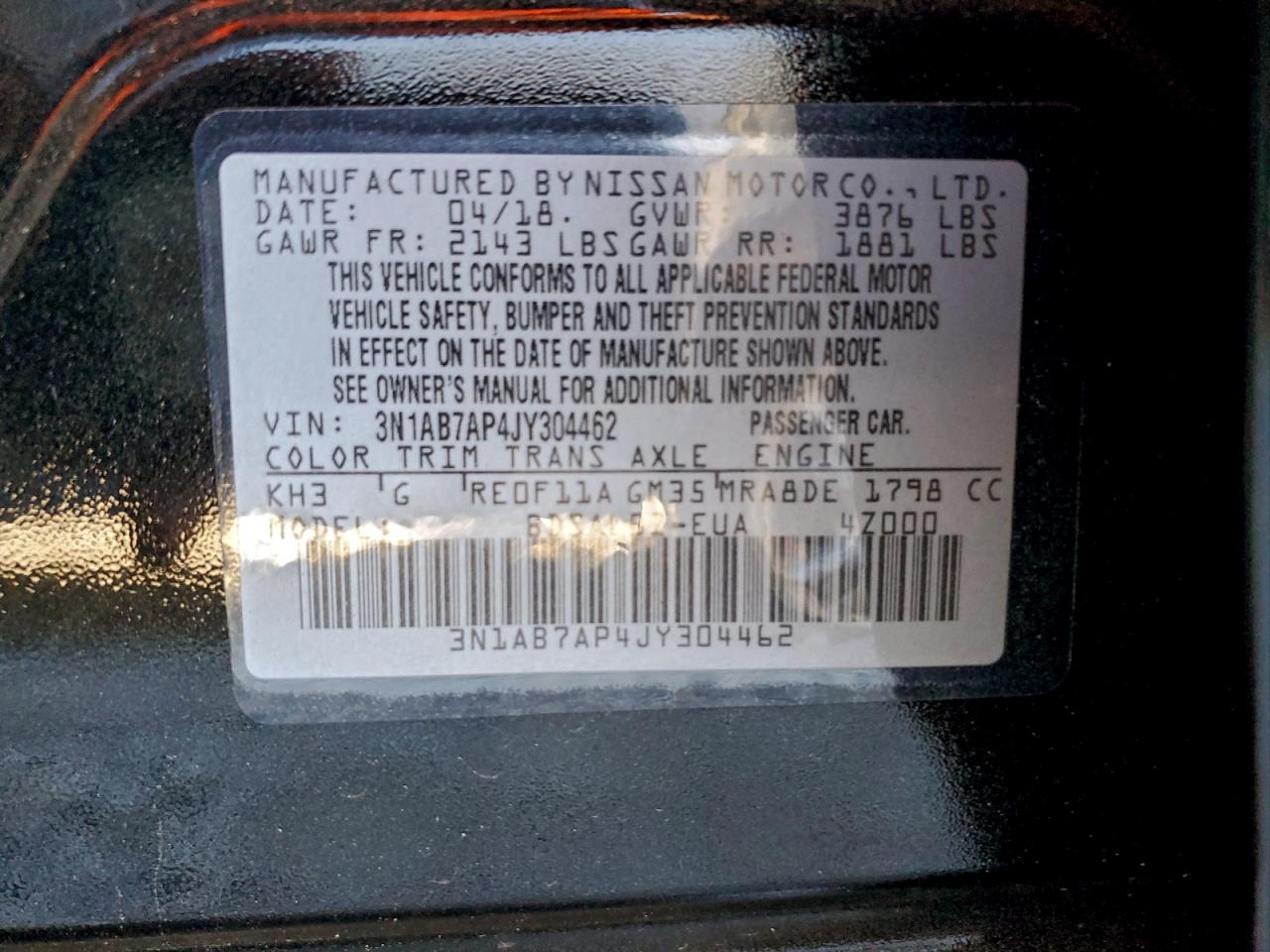 Nissan Sentra S Image 12