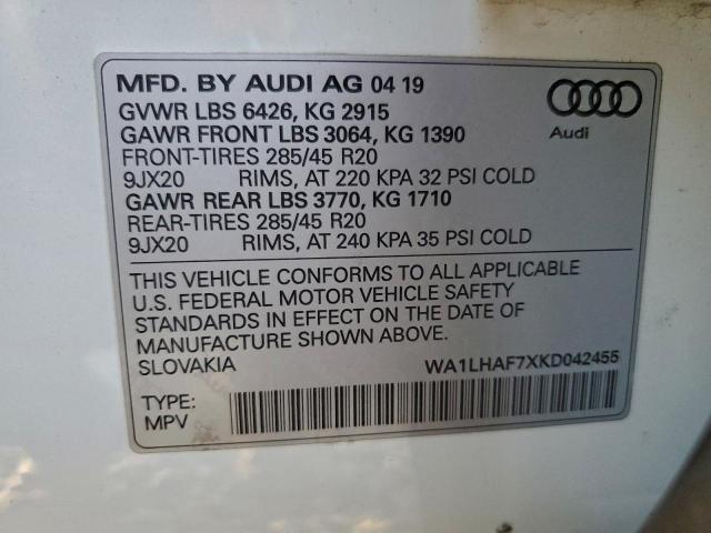 Audi Q7 Premium Plus Image 9