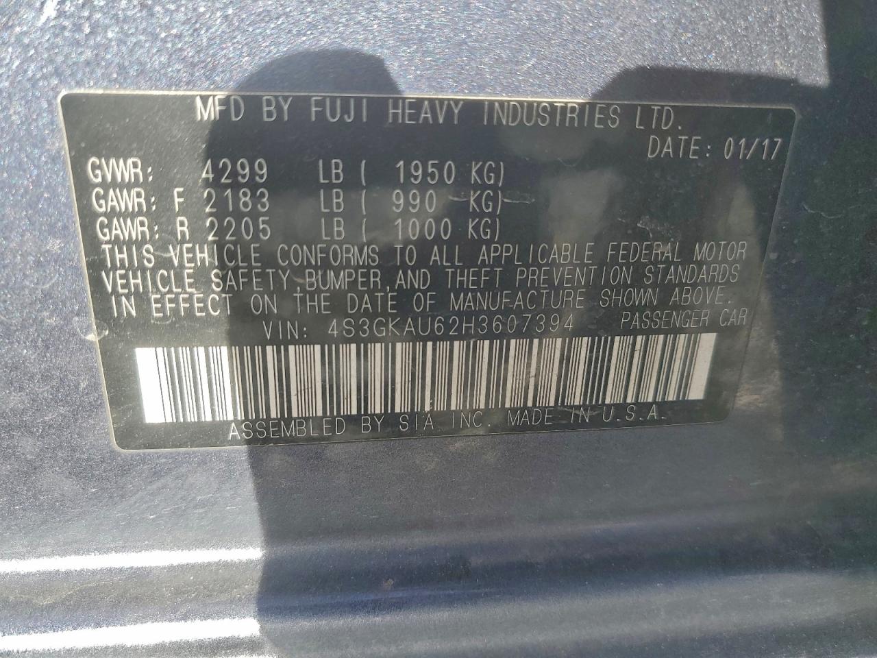 Subaru Impreza Limited Image 12