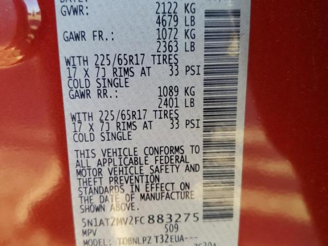 Nissan Rogue S Image 5