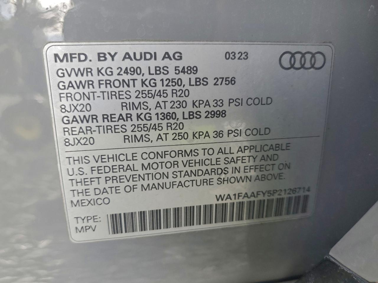 Audi Q5 Prestige 45 Image 13