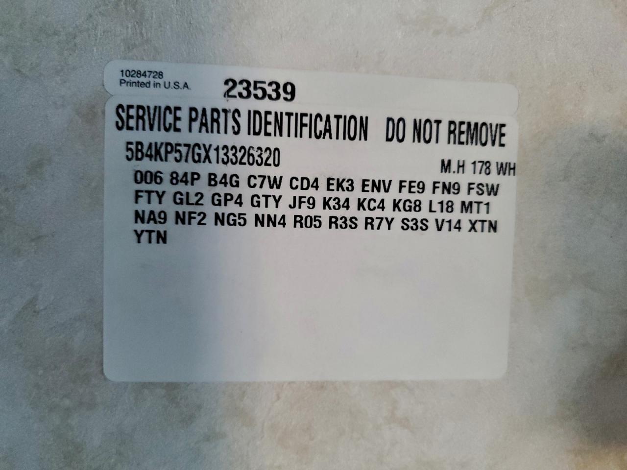 Workhorse Custom Cha Motorhome P3500 Image 5