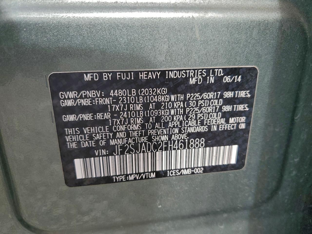 Subaru Forester 2.5i Premium Image 10