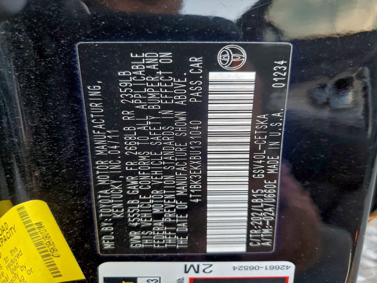 Toyota Camry Se Image 9