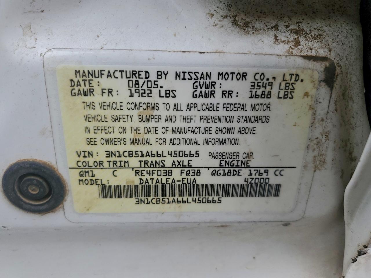 Nissan Sentra 1.8s Image 9