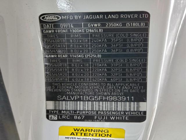 Land Rover Range Rover Pure Plus Image 10