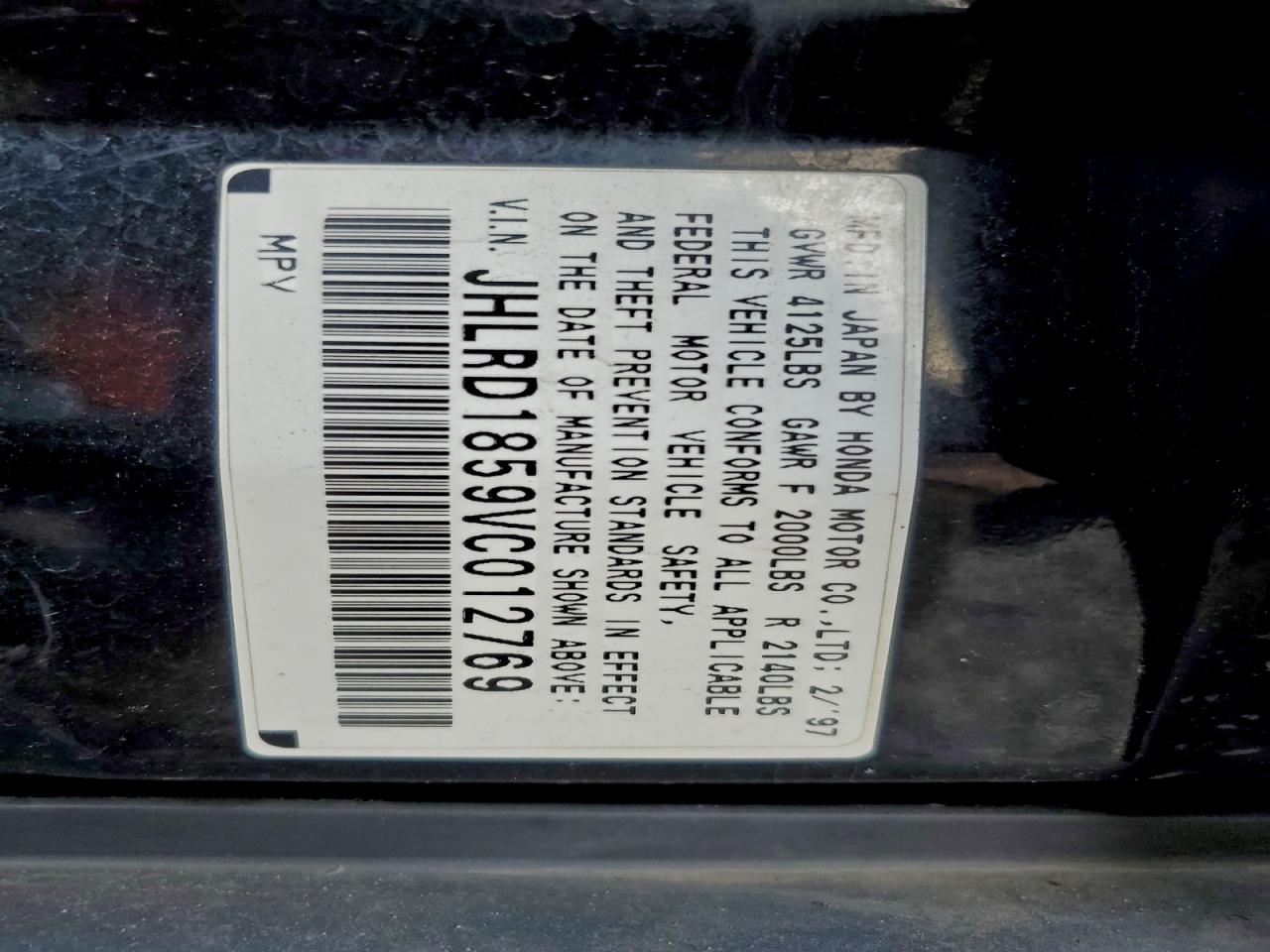 Honda Crv Lx Image 13