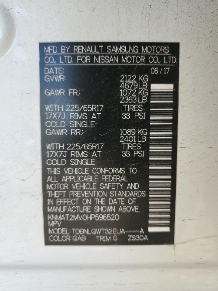 Nissan Rogue S Image 8