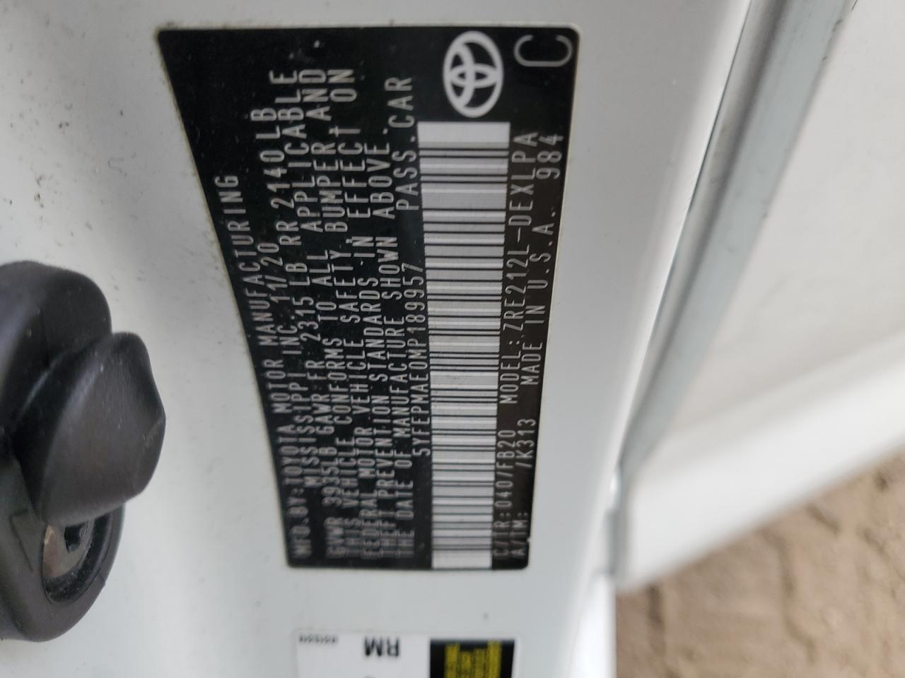 Toyota Corolla Le Image 3