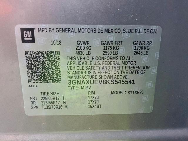 Chevrolet Equinox Lt Image 9