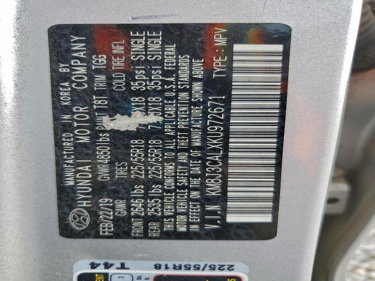 Hyundai TUCSON Limited Image 13