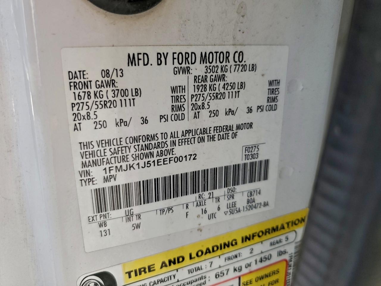 Ford Expedition El Xlt Image 14