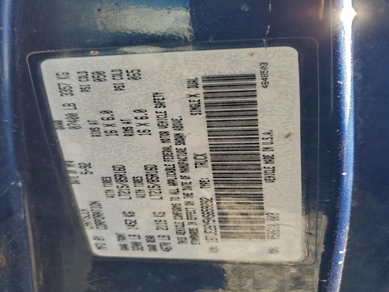 Dodge D Series D200 Image 12