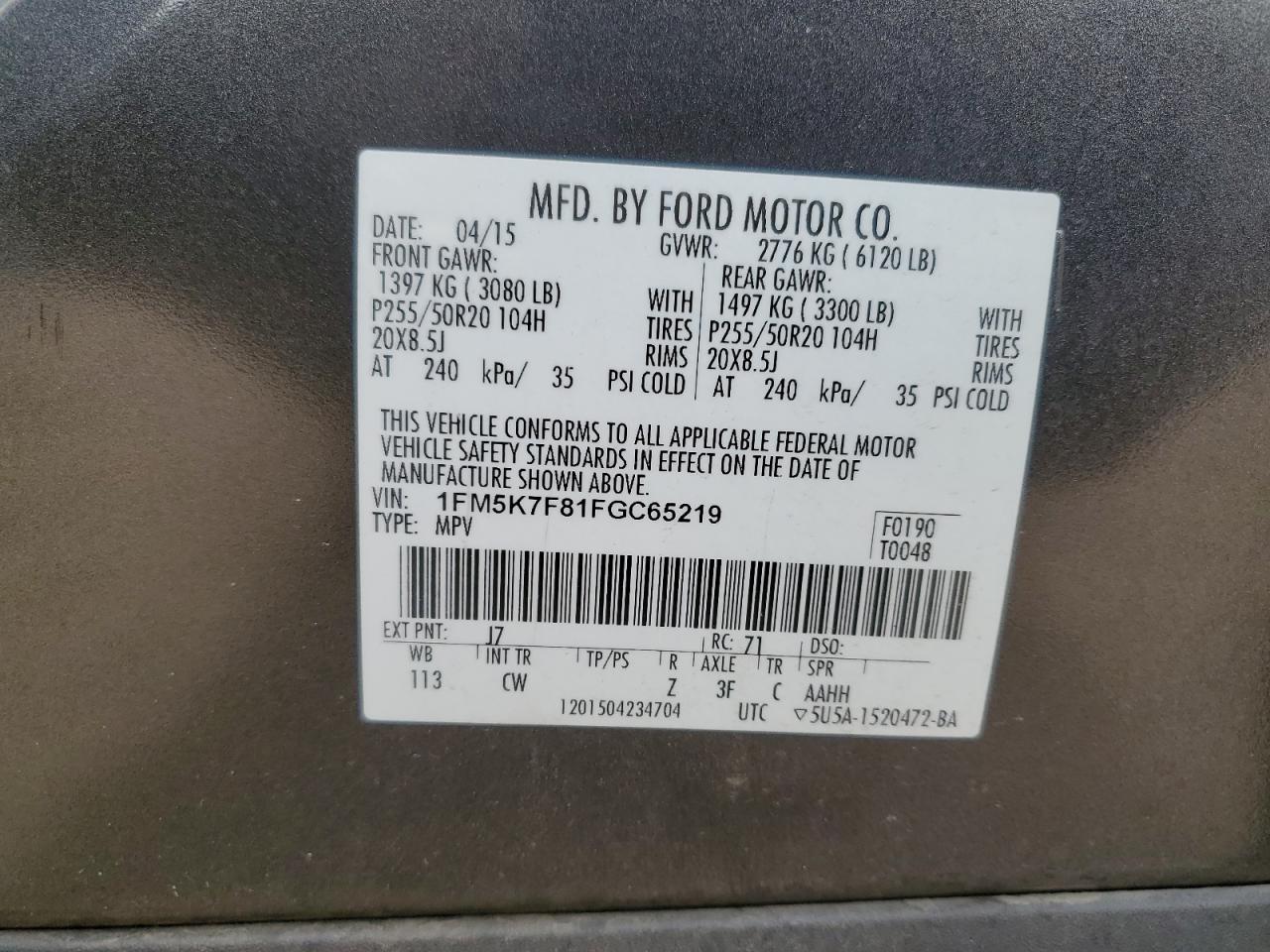 Ford Explorer Limited Image 12