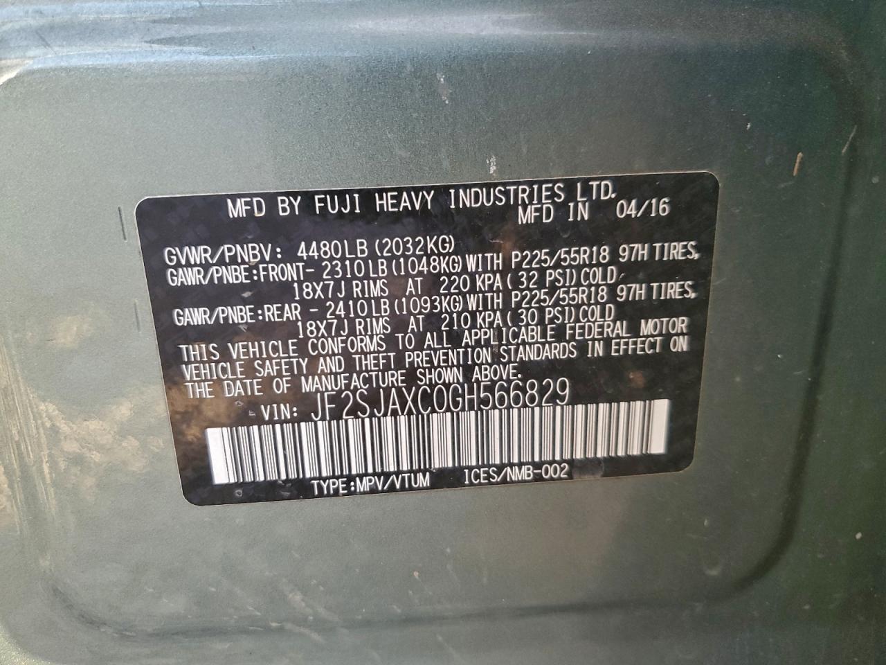 Subaru Forester 2.5i Touring Image 2