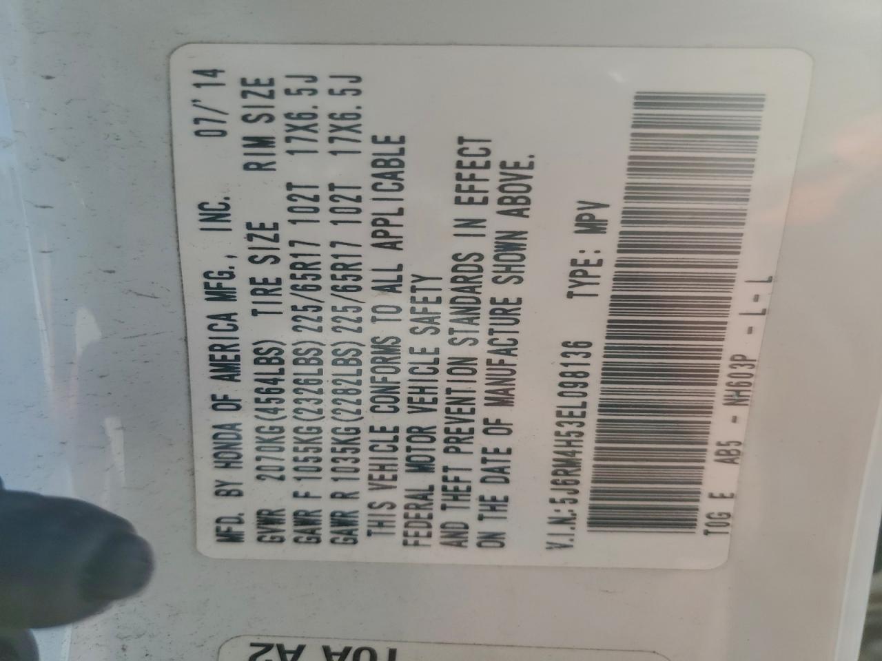 Honda Crv Ex Image 11