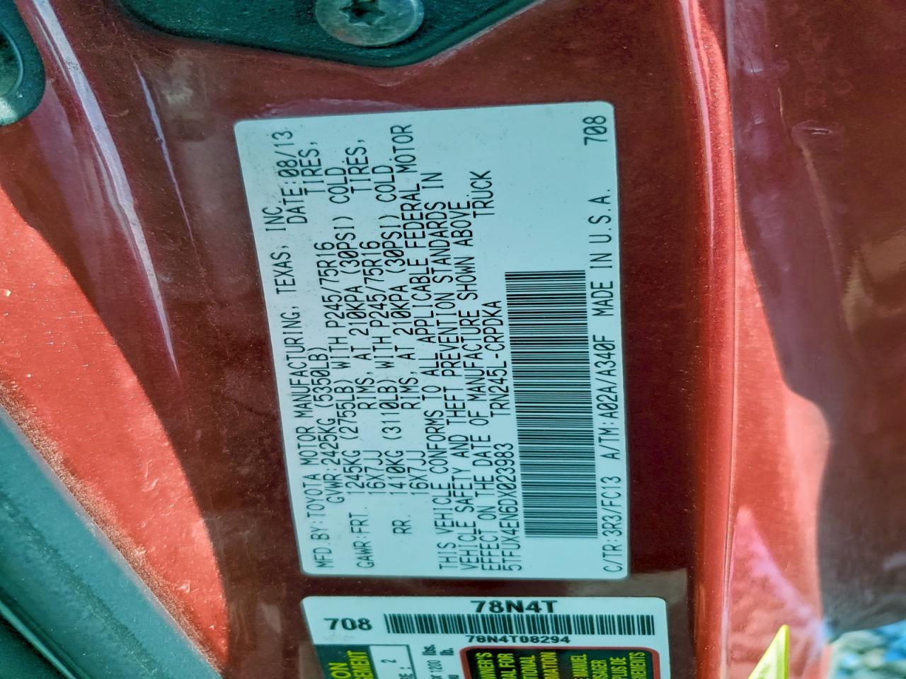 Toyota Tacoma Access Cab Image 12