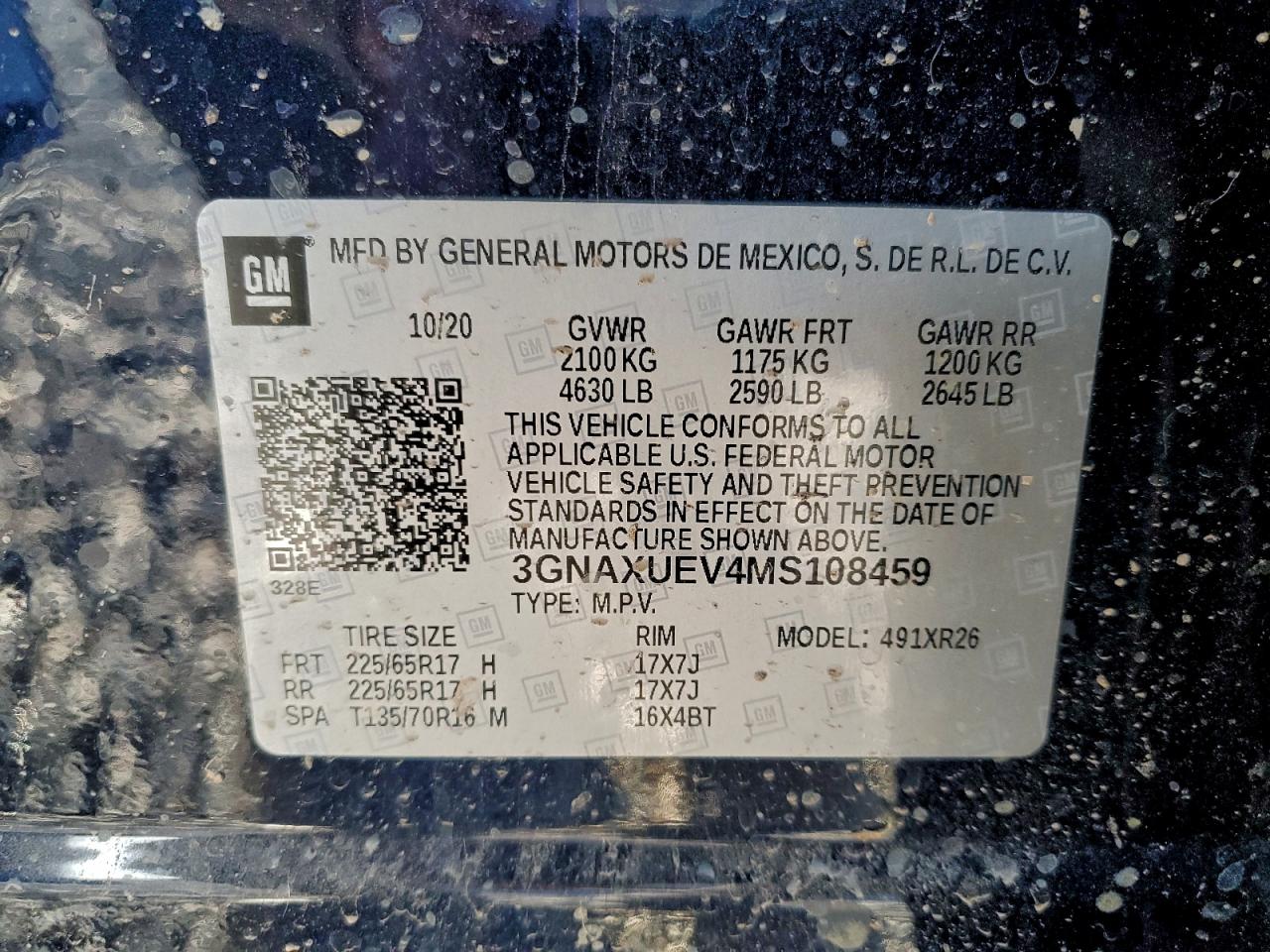 Chevrolet Equinox Lt Image 10