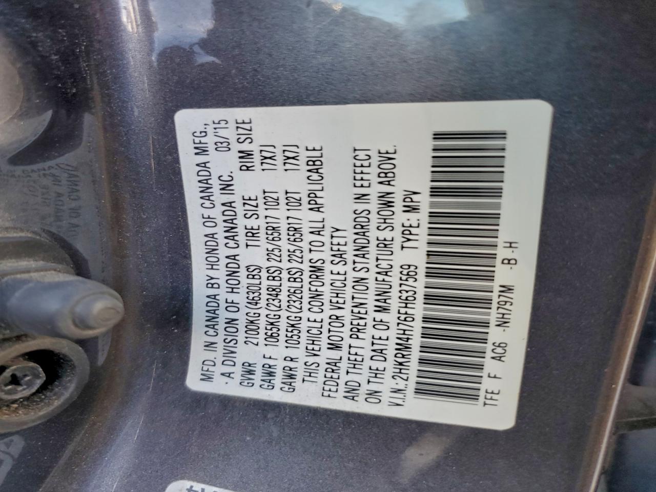 Honda Crv Exl Image 10