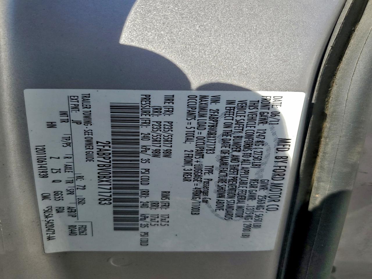 Ford Crown Vic Police Interceptor Image 13