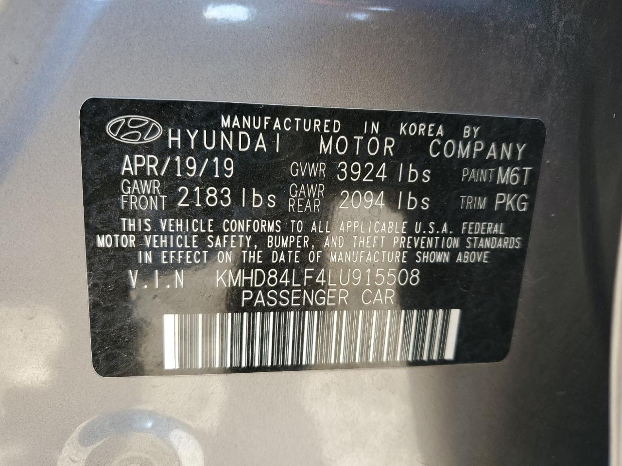 Hyundai ELANTRA Sel Image 10