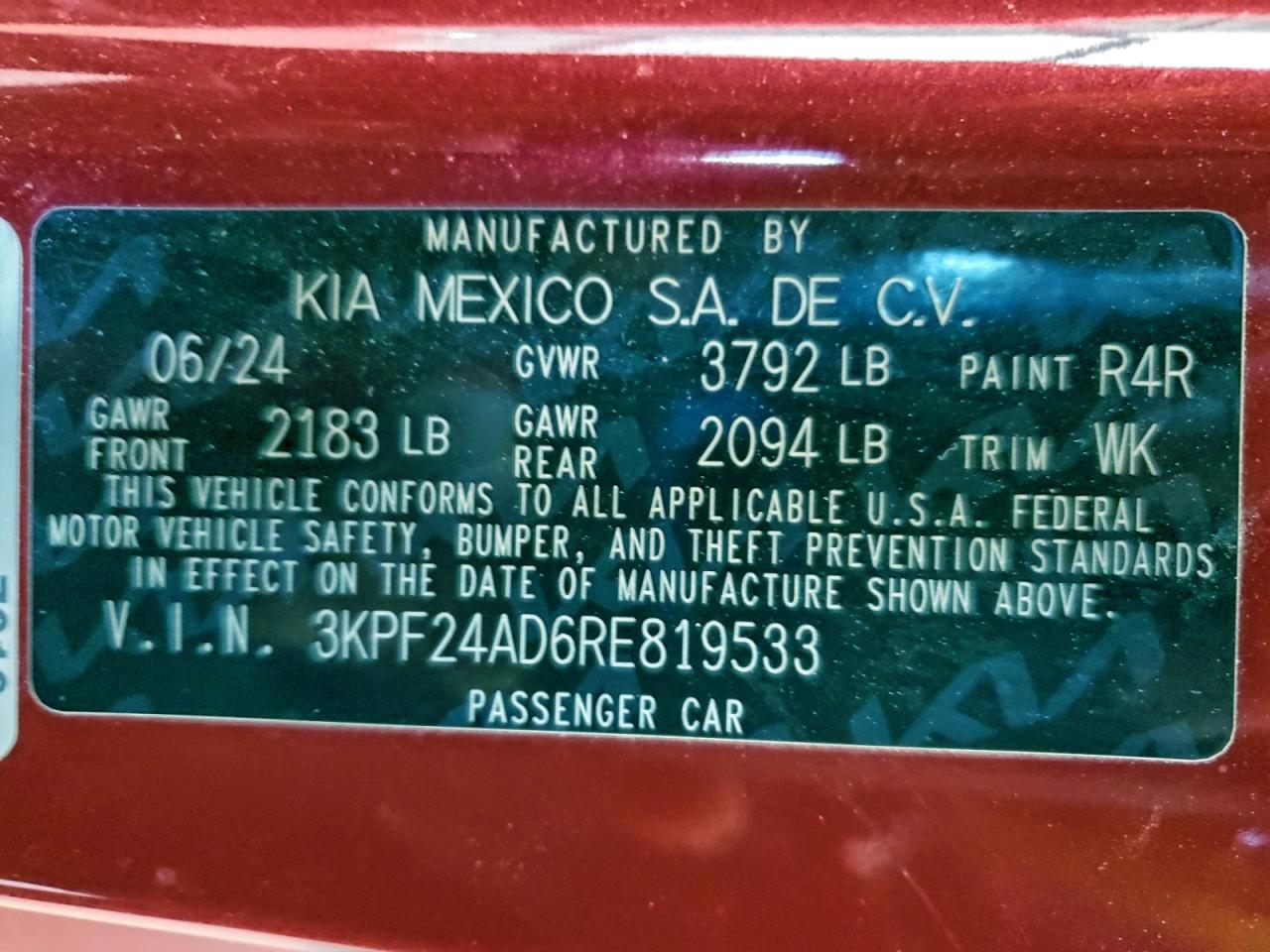 Kia Forte Lx Image 12