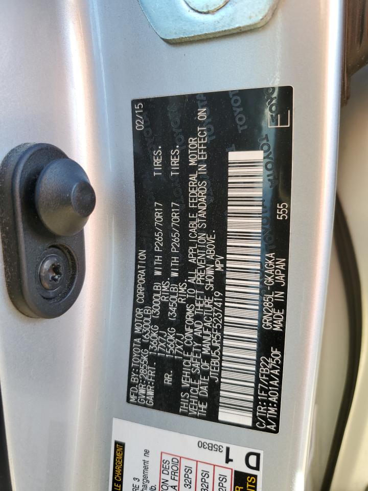 Toyota 4Runner Sr5/sr5 Premium Image 11