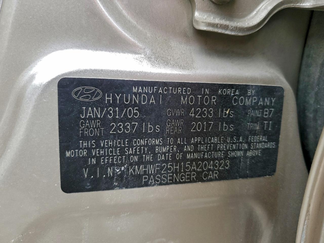 Hyundai SONATA Gl Image 11