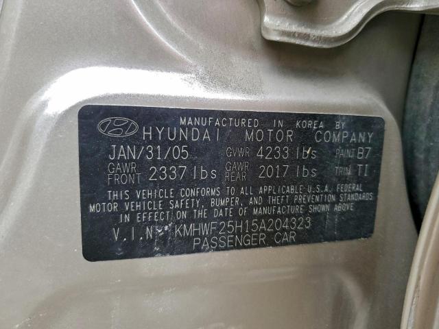 Hyundai SONATA Gl Image 11