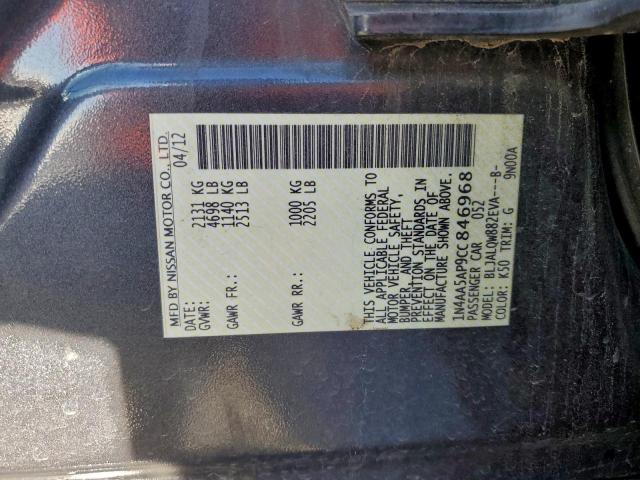 Nissan Maxima S Image 10