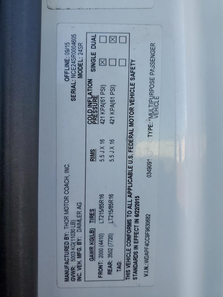 Thmc 24sx Motorhome 3500 Image 6