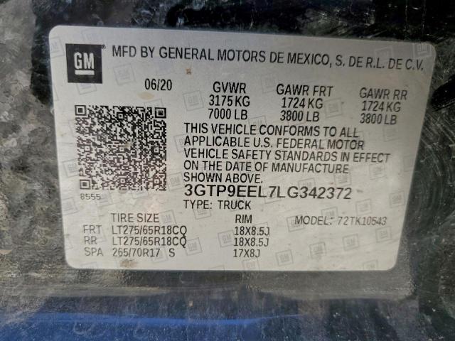 GMC Sierra K1500 At4 Image 12