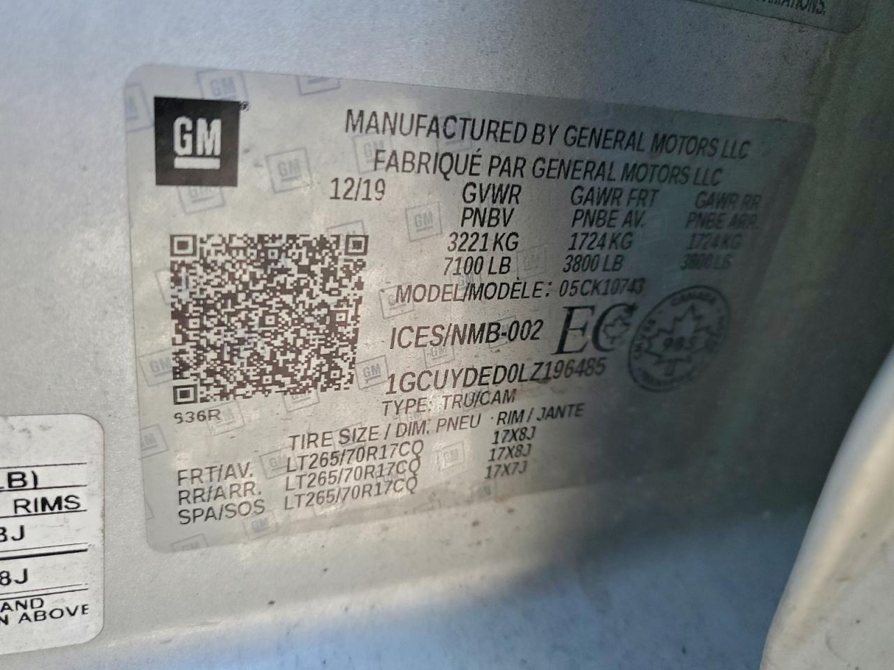 Chevrolet Silverado K1500 Lt Image 10