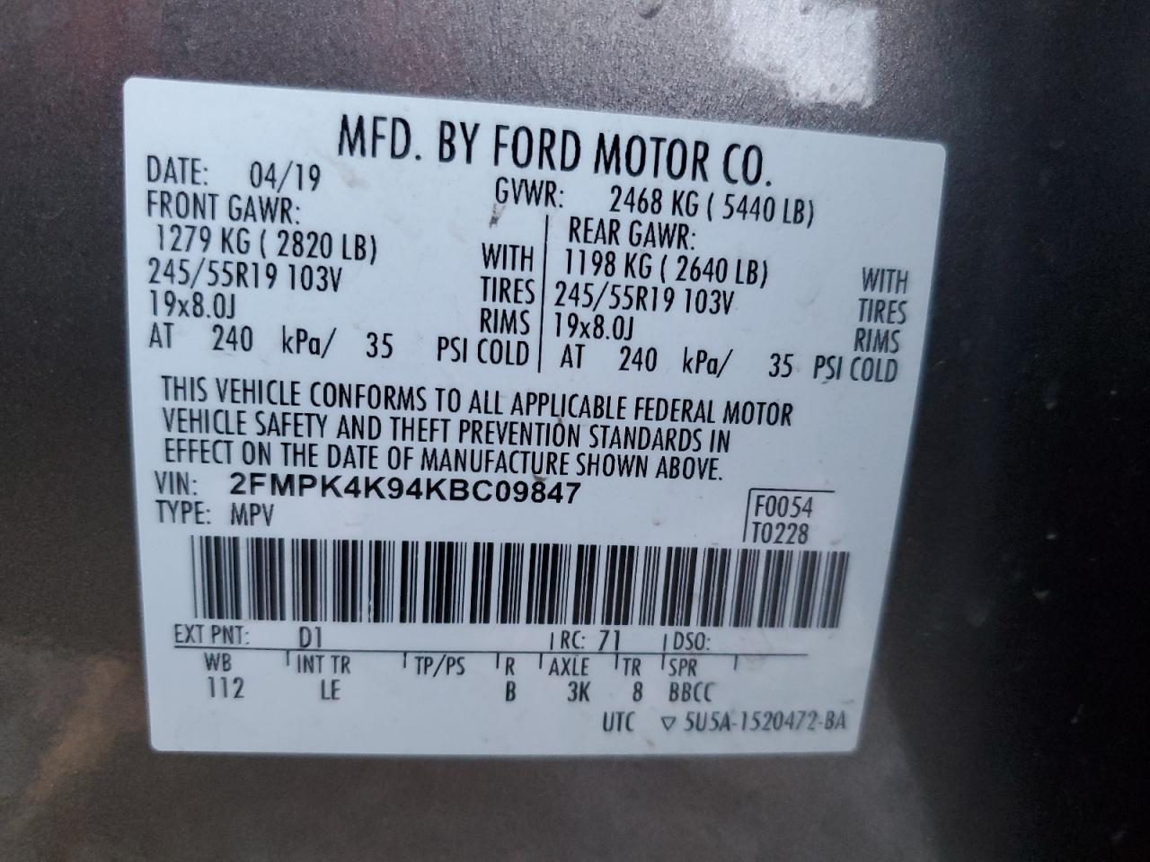 Ford Edge Titanium Image 12