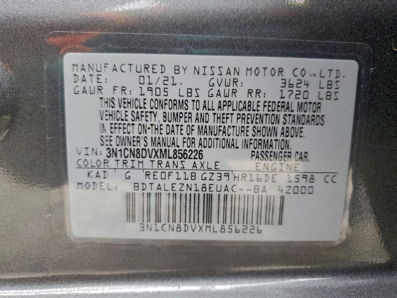 Nissan Versa S Image 12