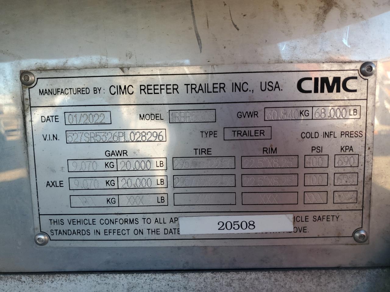 Cimc Reefer Trailer Reefer Trl Image 10
