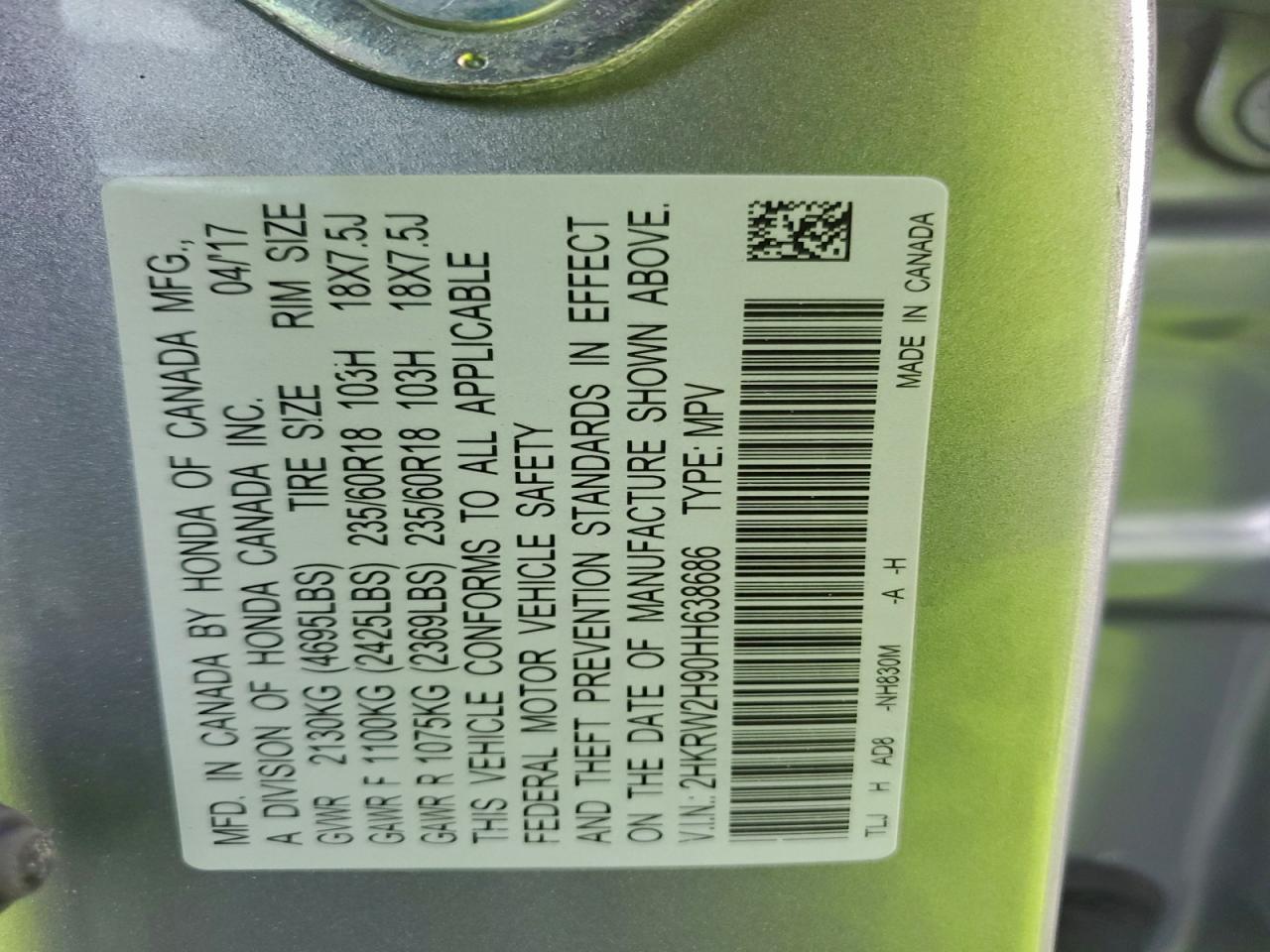 Honda Crv Touring Image 13