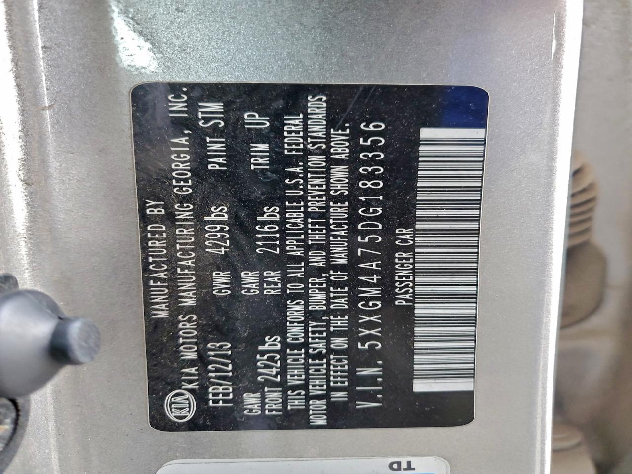 Kia Optima Lx Image 9