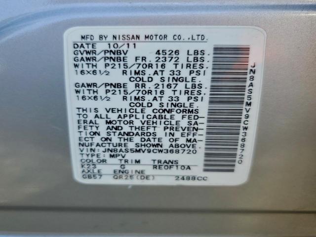 Nissan Rogue S Image 10