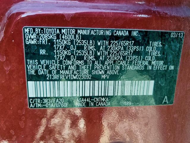 Toyota RAV4 Xle Image 13