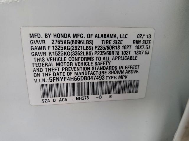 Honda Pilot Exl Image 8