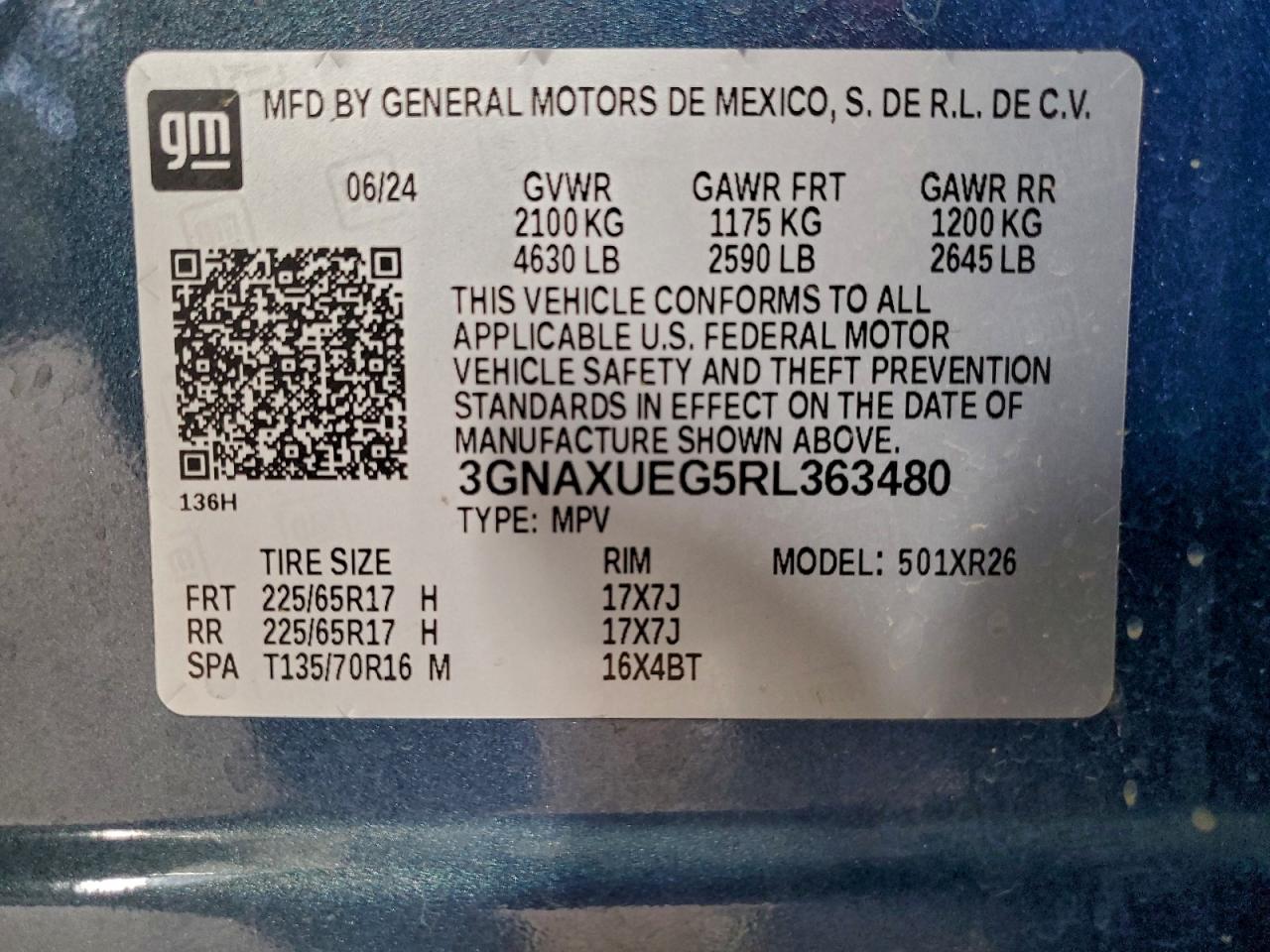 Chevrolet Equinox Lt Image 12