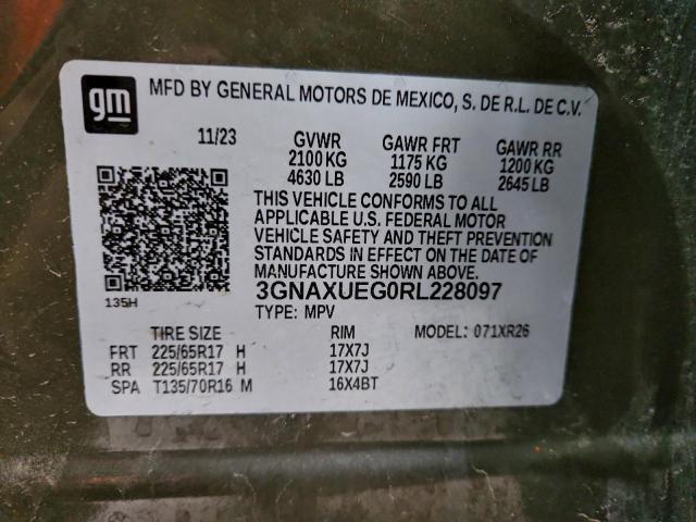 Chevrolet Equinox Lt Image 9