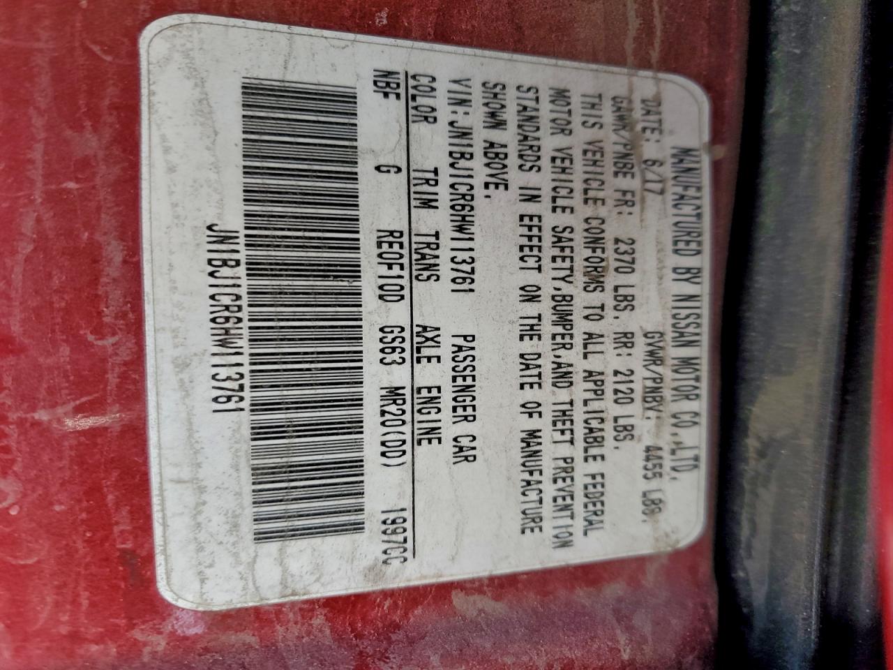 Nissan Rogue S Image 13