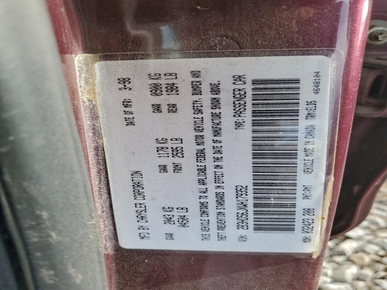 Dodge Intrepid Es Image 2