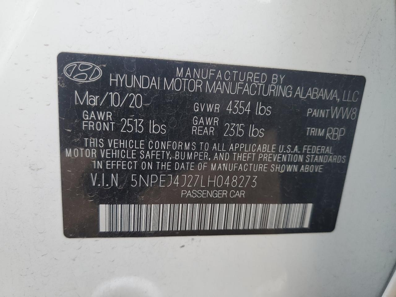 Hyundai SONATA Sel Plus Image 11